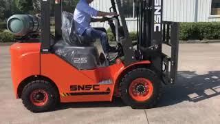 SNSC 2.5 ton LPG Gasoline forklift