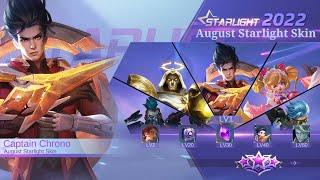 AUGUST STARLIGHT SKIN 2022 - ALL REWARDS IN AUGUST STARLIGHT SKIN | YAHANU GAMER