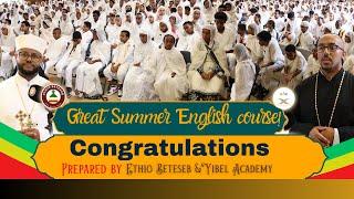 Congratulations to all the students who participated in the Great Summer English course! #EBM