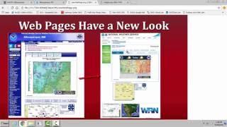 New National Weather Service Web Pages