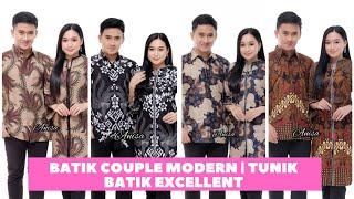 B22. Batik Couple Modern | Baju Batik Couple | Tunik Batik Excellent Fashionable Indonesia