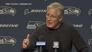 Pete Carroll on Jacob Hollister 2019-11-12