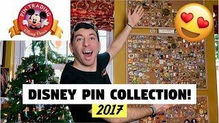 MY ENTIRE DISNEY PIN COLLECTION! | 2017