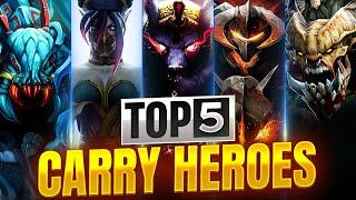 TOP 5 CARRY HEROES TO GAIN MMR ON NEW 7.36b PATCH