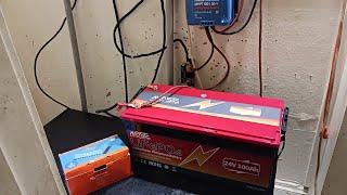 Off Grid Living On One Moseworth 24v 100ah Lithium Battery For Backup!