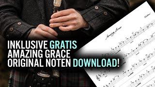 Gratis Amazing Grace Dudelsack Tutorial! (Auszug aus dem dudelsackonlinekurs.com)