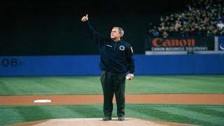 Remembering President Bush’s First Pitch at Yankee Stadium After 9/11