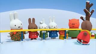 Miffy goes ice skating! | Miffy | Cartoons for kids