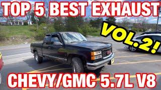 Top 5 BEST EXHAUST Set Ups for Chevy/GMC 5.7L V8 (Vol 2)!