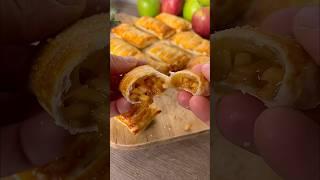 Puff pastry apple pockets #easyrecipe #recipe #delicious