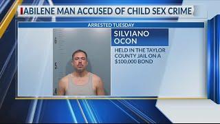 Abilene man accused of child sex crime after newborn tests positive for meth