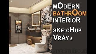 LUXURY BATHROOM INTERIOR | STAR STUDIO 3D | Naveed Aslam