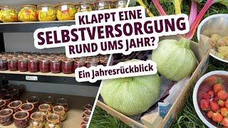 Ein Jahr im Selbstversorgergarten: Was haben wir geerntet?