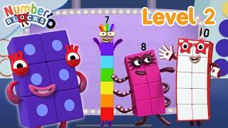 Numberblock Six Magic Quiz - Level 2 | Learn Addition and Subtraction | Numberblocks