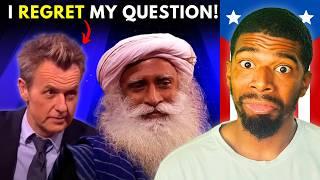 Sadhguru Makes a Foreign Anchor Speechless | American Reacts