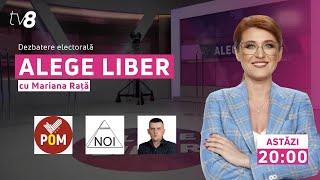 LIVE: “Alege Liber” - dezbateri electorale cu Mariana Rață / 23.06.2021