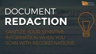 What Is Document Redaction?