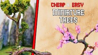 Cheapest and Easiest Wargaming tree scatter terrain