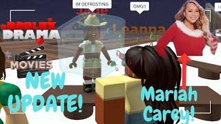 Pretending to be Mariah Carey In the NEW Total Roblox Drama Christmas UPDATE! (DRAMA,TEAMERS,FLOP)