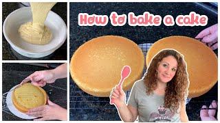 How to bake a cake - Cake Decorating 101 series - Part 1