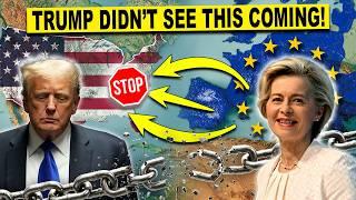 Trump %50 Tariff Move Backfires: EU Just Crippled US Exports With €100B Tariffs Threat!