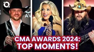 CMA Awards 2024: Epic Moments That Stole the Show! |⭐ OSSA