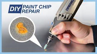 How to Repair Rusty Paint Chip with a DREMEL | DIY