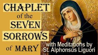 Chaplet of the Seven Sorrows of MaryServite Rosary, Our Lady of the 7 Sorrows Complete, Video