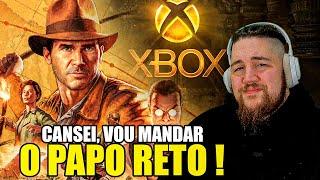 DESABAFO sobre o XBOX, INDIANA JONES, EXCLUSIVOS e o FUTURO da INDUSTRIA de JOGOS !