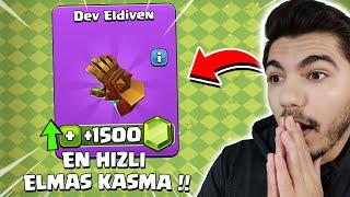 +1500 ELMAS KASIP DESTANSI ELDİVENİ ALDIM !! - Clash Of Clans