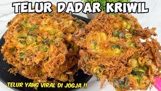 YANG LAGI VIRAL !! TELUR DADAR KWIRIL KHAS JOGJA ENAK BANGETTTTT