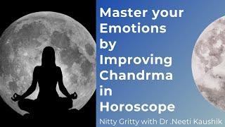 Master Your Emotions by Improving Moon in horoscope