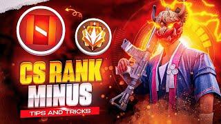 CS Rank Tips and Tricks | CS Rank Push | How To Win Every CS Rank in Free Fire | Free Fire | FF