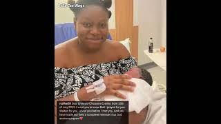 Ruth Kadiri 2nd baby girl receives heart warming message from mummy on her second day of arrival 