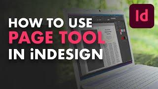 How to use the page tool   Indesign for beginners