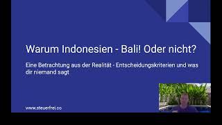 Indonesien & Bali: Der ultimative Guide für Expats und digitale Nomaden! (Teil 1 von 2)