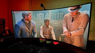 Indiana Jones and the Great Circle is SO AWESOME on a LG UltraWide OLED | BEST Gaming Monitor w/ HDR