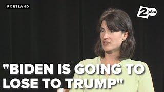 KATU Exclusive: Congresswoman Gluesenkamp Perez says "Biden is going to lose to Trump"