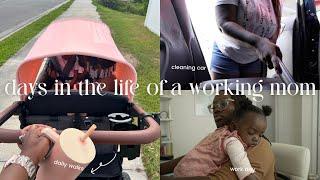 DAYS IN MY LIFE as a full time working mom| sorta weekend reset, vacation plans, work day & more