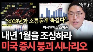 "2008년 금웅위기와 똑같다" 내년 1월 미국 주식 붕괴 가능성 (아세안패스 조이준)