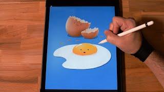 Sunny Side Up - Drawing with Procreate
