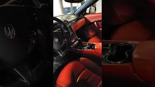 Maserati GranTurismo Blood Red Interior 🩸 | #shorts #maserati #granturismo #cars #youtubeshorts