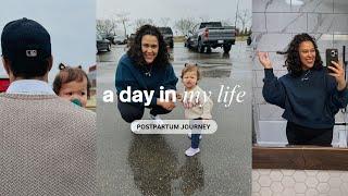 Postpartum Journey Vlog | 5AM vs 9PM Mom Workouts & Bathroom Remodel