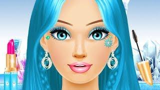 Fun Kids Care Games - Ice Queen Princess Makeup Spa Beauty Salon Girls Dress Up Makeover Kids Games