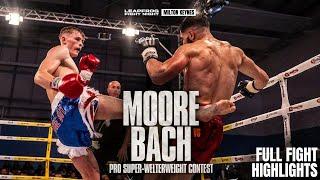 Ryan Moore Vs Sami Bach Fight Highlights | Pro Super Welterweight Muay Thai Bout | LFN 2