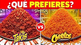 ¿Qué PREFIERES? Edición COMIDA CHATARRA y SNACKS 