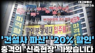 '건설사 파산 직전 2억 할인!''20%할인 현장 추가!''계약하면 1억 드립니다!''아무도 안사는 대구 신축' 큰일난 대구 신축! [부동산 아파트 집값전망 하락폭락]