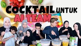 BUAT COCKTAIL UNTUK AI TEAM MENU BARU COCKTAIL TEMBIKAL LAICI