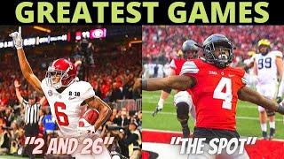 Top 50 College Football Games Of The Decade (2010-2019) - [Sports Nerd]