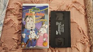 Opening To Max and Ruby Max's Halloween 2005 VHS